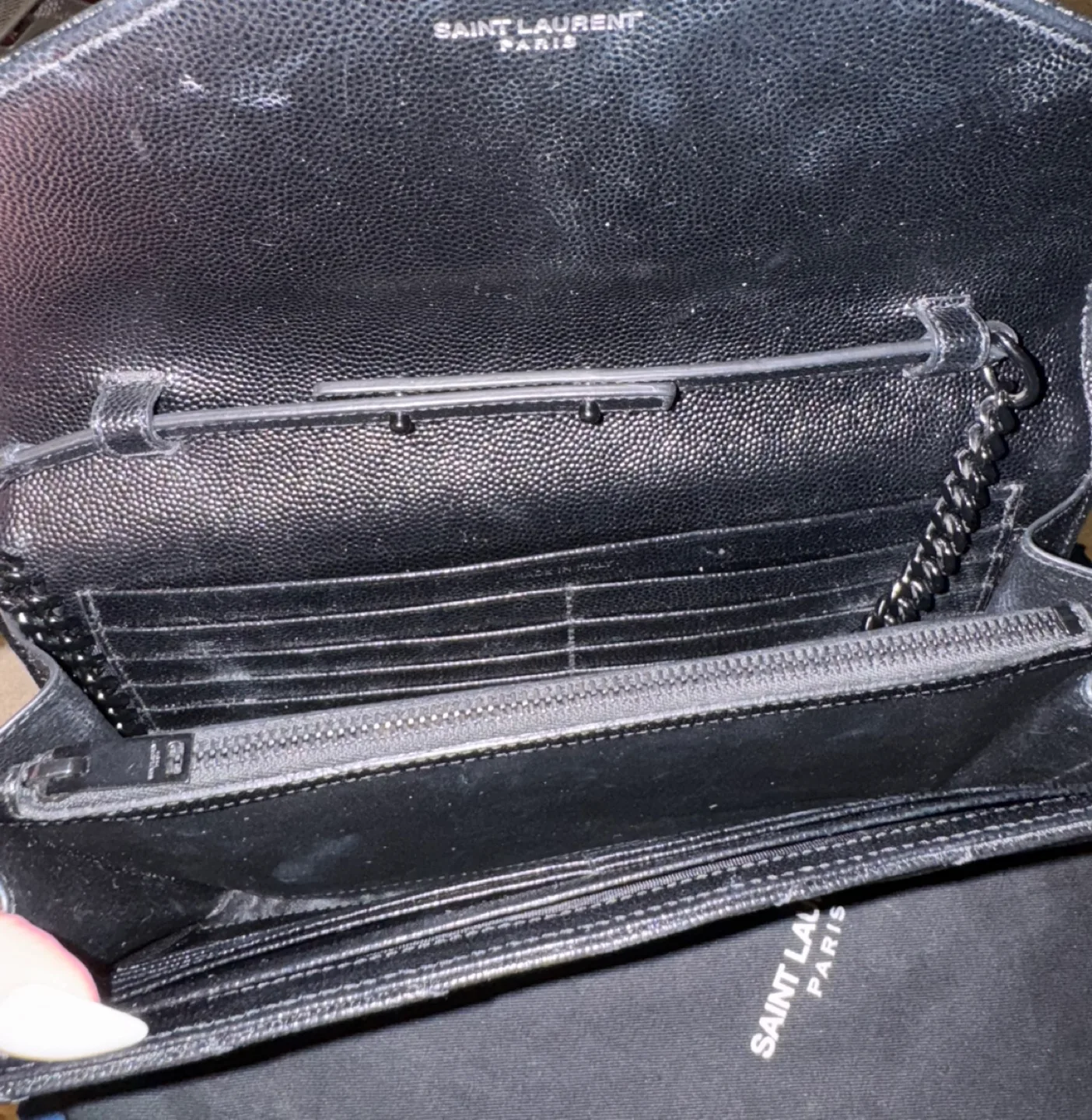 Saint Laurent | Matelasse Wallet on Chain image indicator(7)