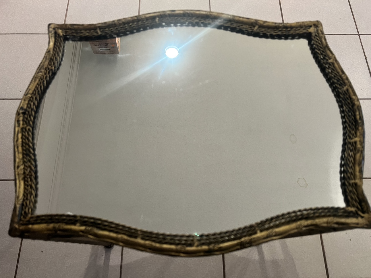 Gold Mirrored Table - photo 3