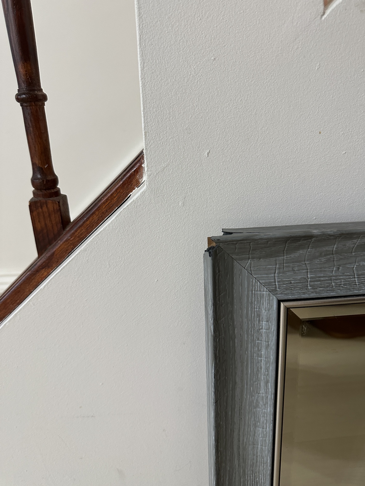 Grey Full-Length Standing Mirror - photo 3