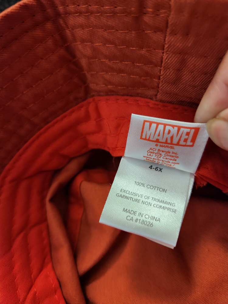 Marvel Spiderman Bucket Hat, kids sz 4-6 *Brand New with tags - photo 4