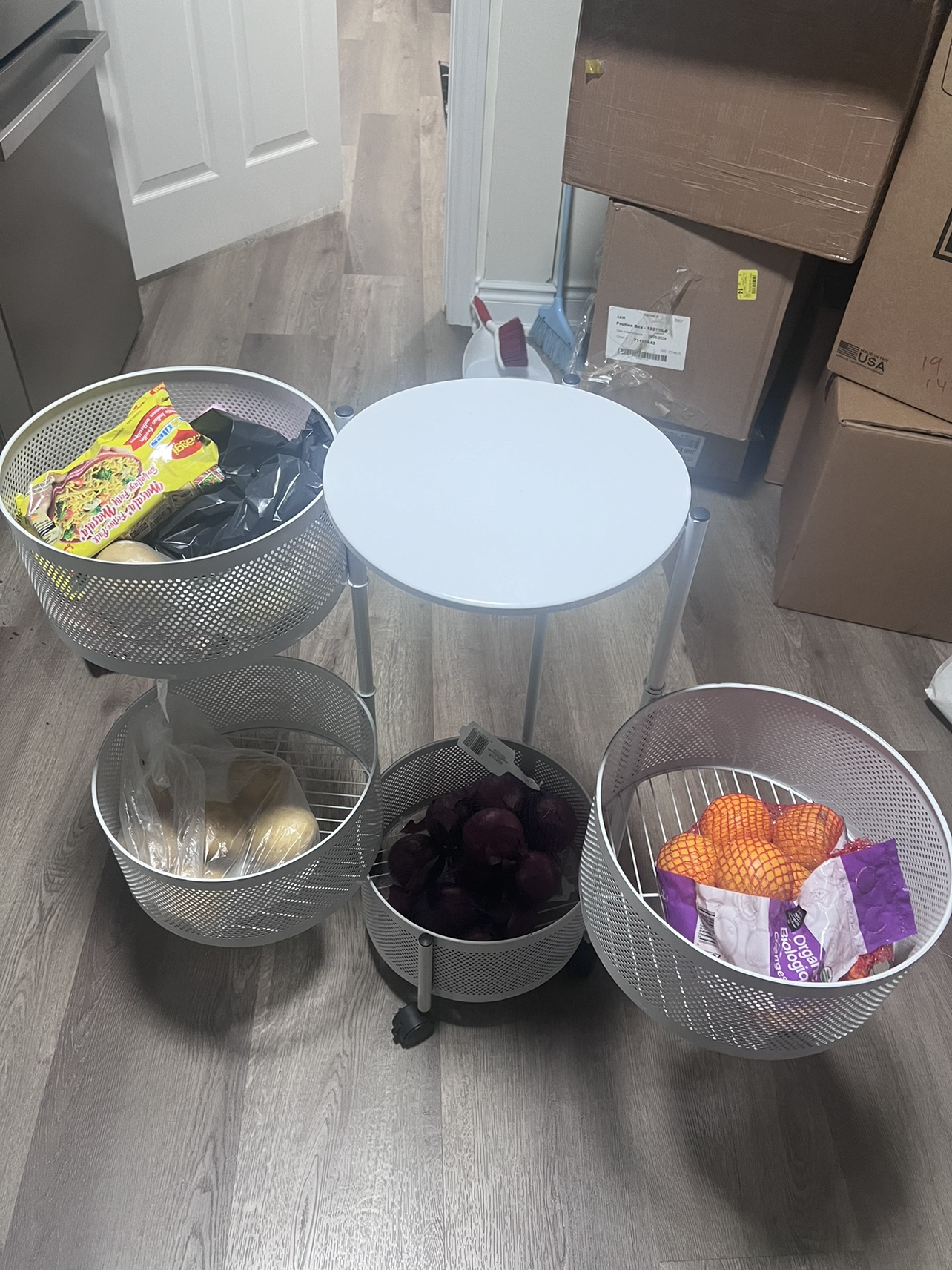 4 Tier Rotating Storage Cart - photo 2