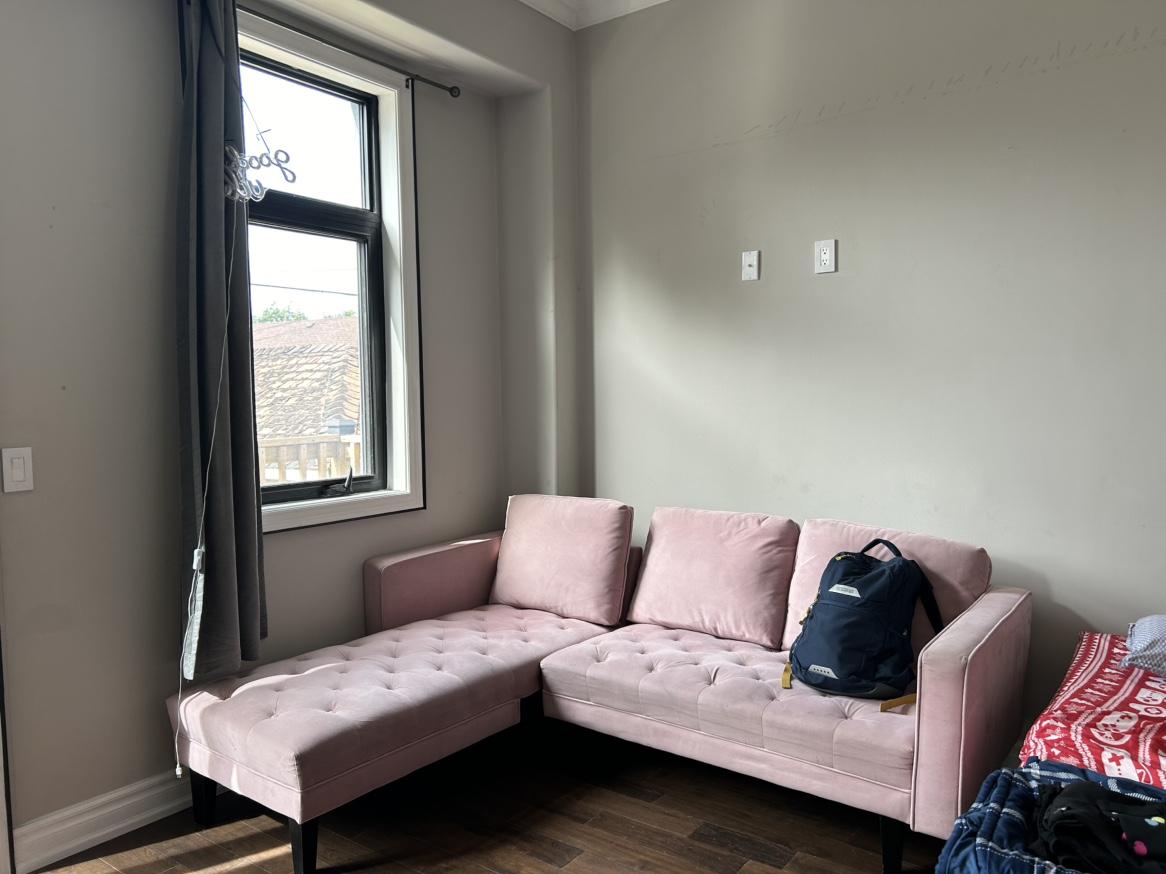 Pink Sectional Couch