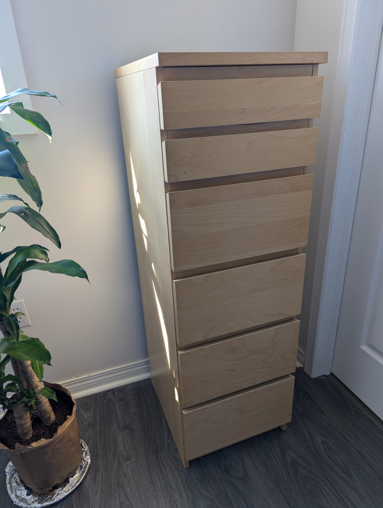 IKEA MALM 5-Drawer Chest