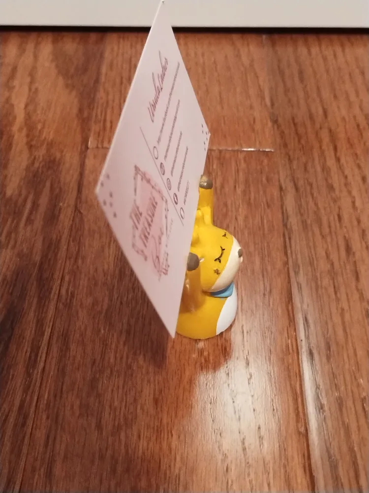 🧡Cute Giraffe Business Card Holder image indicator(2)