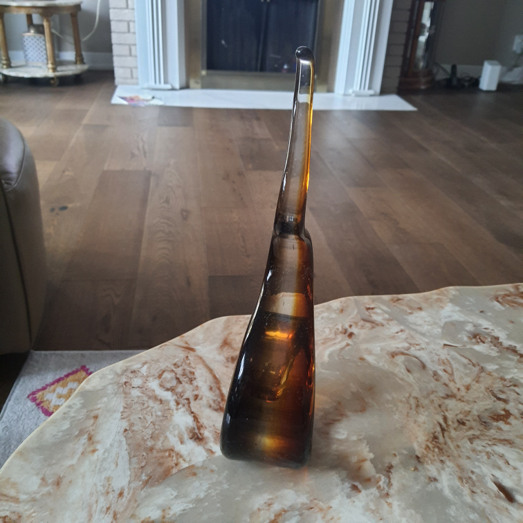 Murano Style Art Deco Glass Sculpture  - photo 2