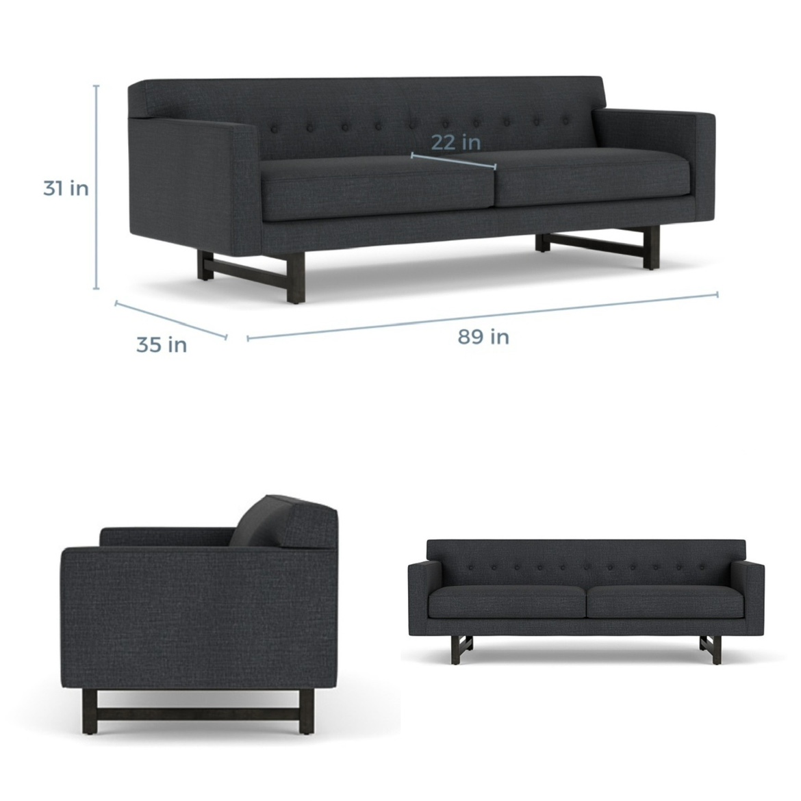 Room & Board Andre Sofa 89" - photo 4