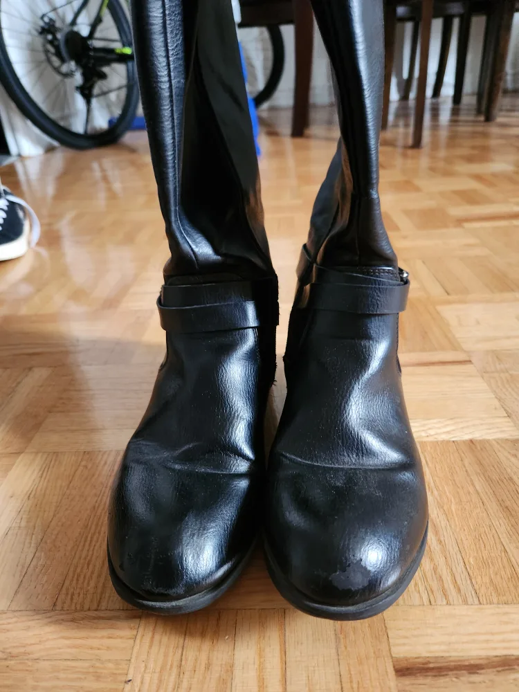 Call It Spring Black Knee-High Boots image indicator(3)