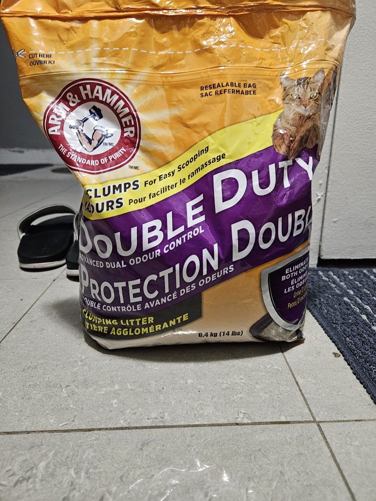 Arm & Hammer Double Duty Clumping Cat Litter 6.4kg