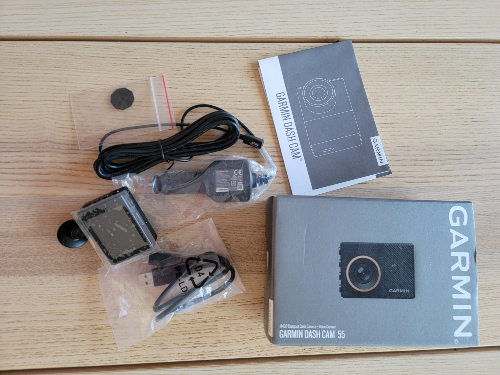 Garmin Dash Cam 55- new