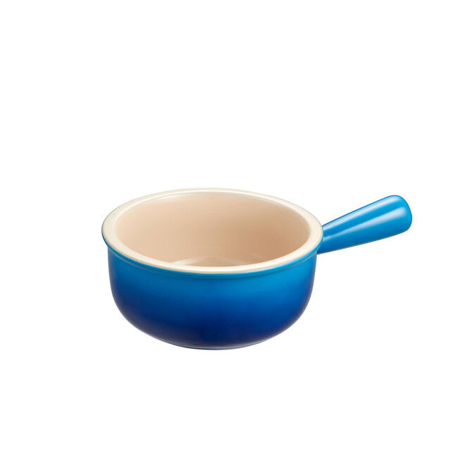 Brand new Le Creuset French Onion Soup Bowl(Red/ Blue) - photo 2