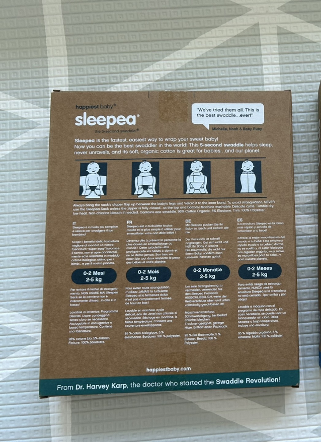 Brand New Snoo Sleepea Swaddle - photo 2