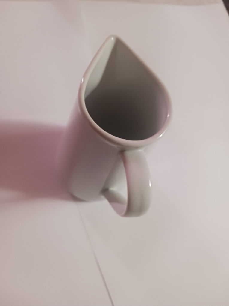 White Ceramic Pitcher - photo 2