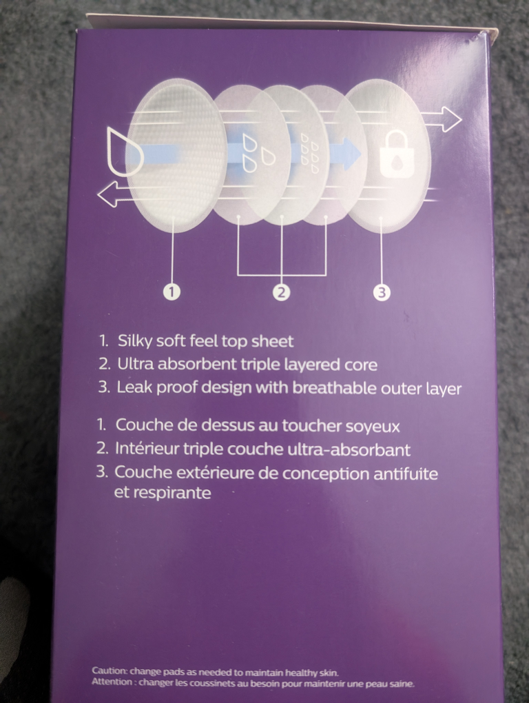 Philips Avent Disposable Breast Pads 85ct - photo 2