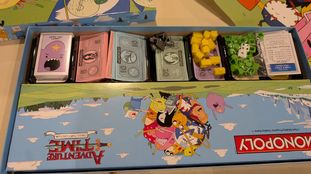 Adventure Time Monopoly Game and Collectibles image indicator(4)