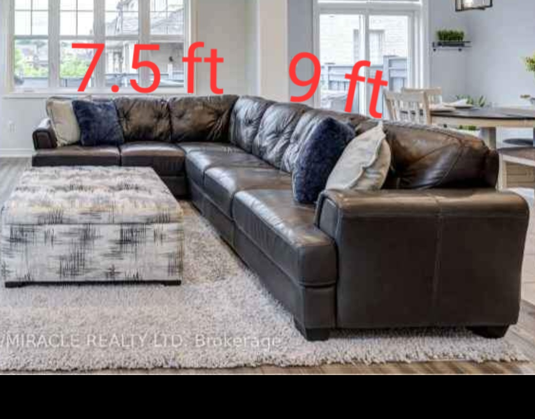 Leather Sectional Sofa
