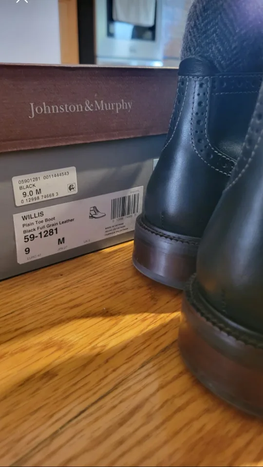 Johnston & Murphy Willis Wingtip Boots image indicator(3)