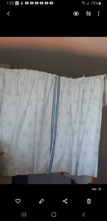 Curtain and header