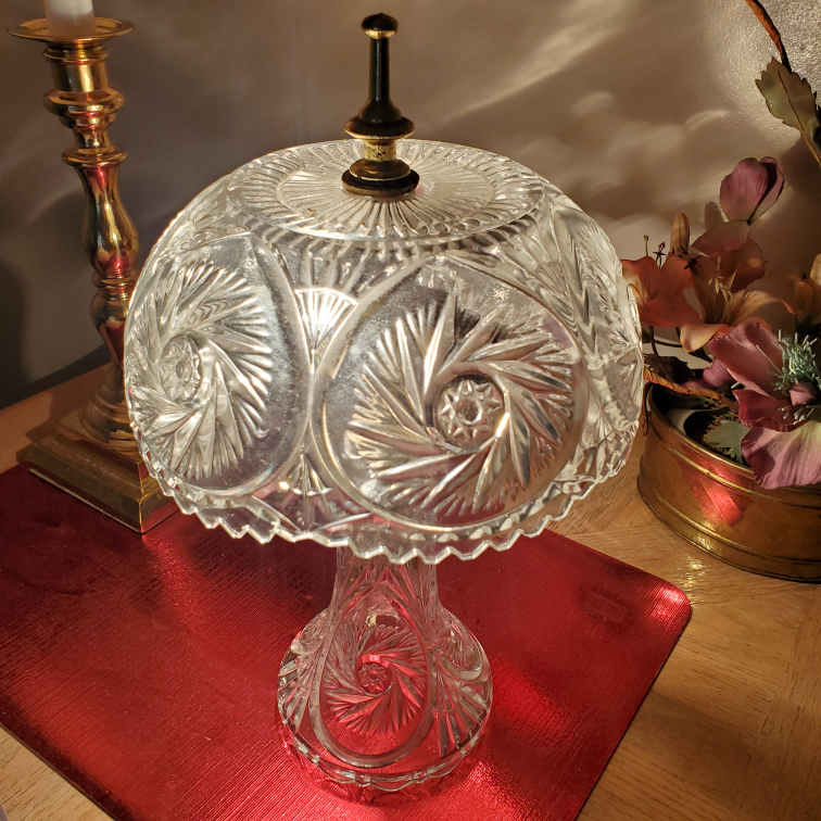 Vintage Glass Lamp