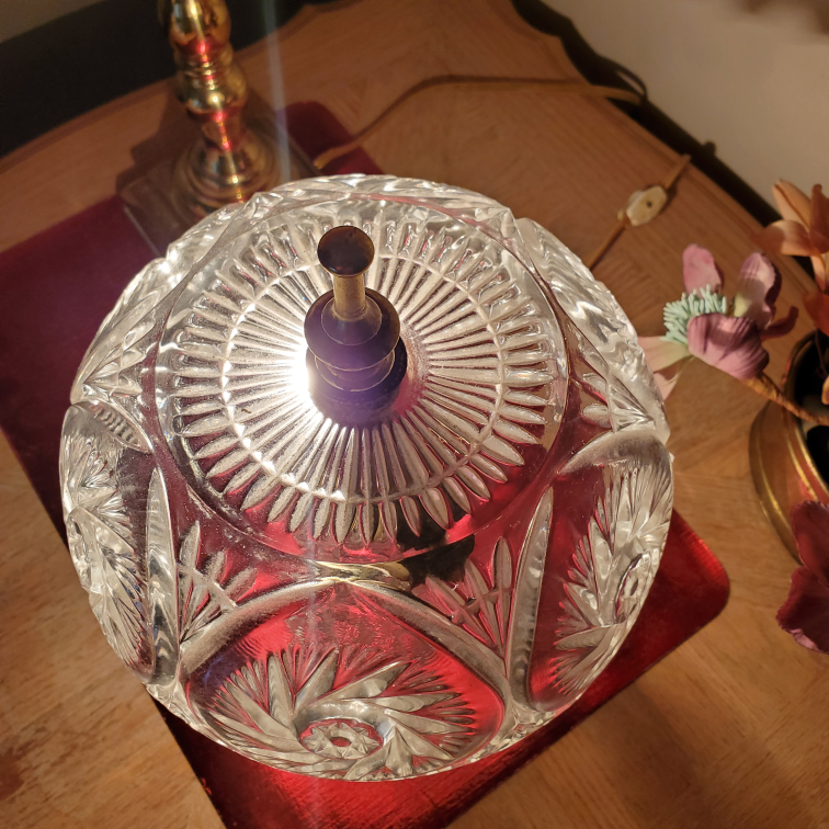 Vintage Glass Lamp - photo 2