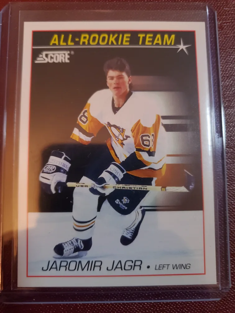 Jaromr Jagr All Rookie Team Card image indicator(2)