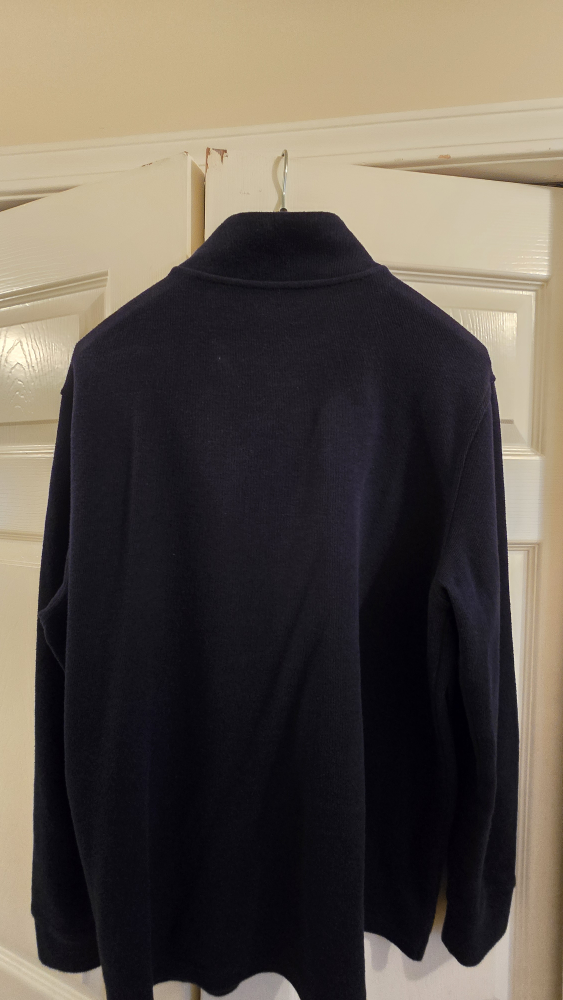 Club Room Navy Blue 1/4 Zip Sweater - photo 2