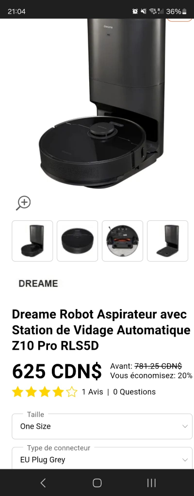Dreame Z10 Pro Robot Vacuum with Self-Emptying Station - photo 3
