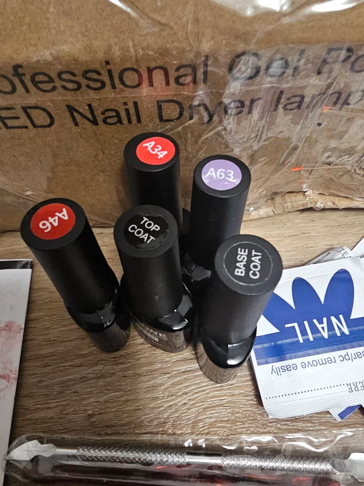 JODSONE SUNX5 Max Nail Lamp & Nail Polish Set image indicator(6)