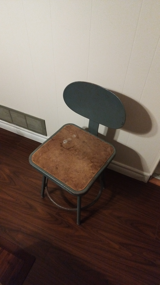 Vintage Metal Stool