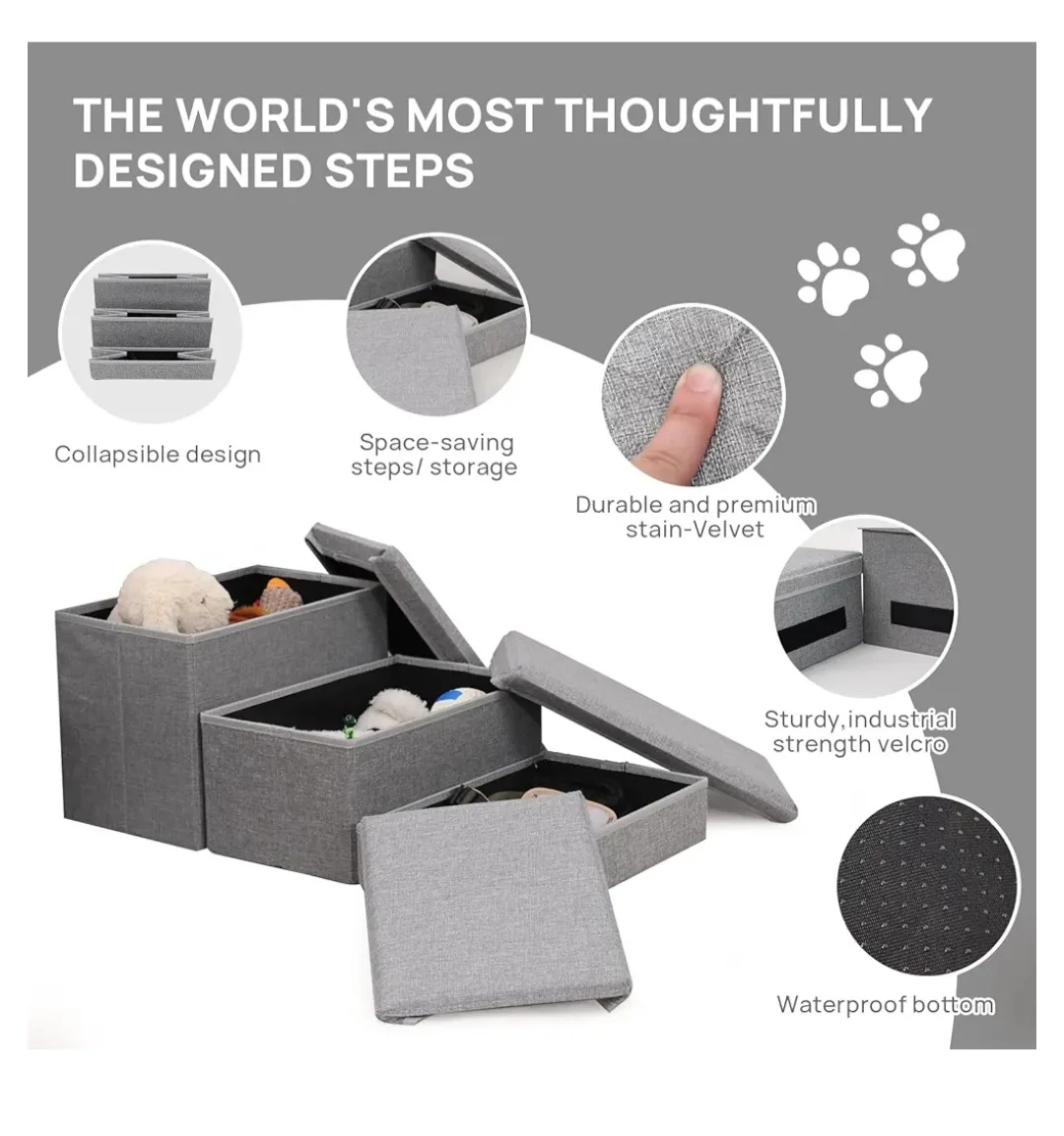 Pet Stairs 3 Steps image indicator(6)