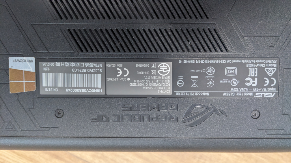 ASUS ROG GL553VD-DB71  Laptop - photo 4