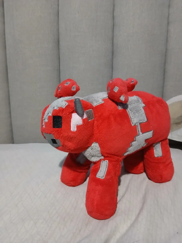 🧡Minecraft Red Mushroom Cow Plush image indicator(3)