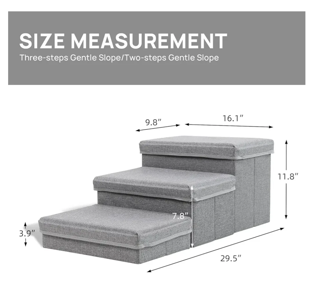 Pet Stairs 3 Steps image indicator(4)