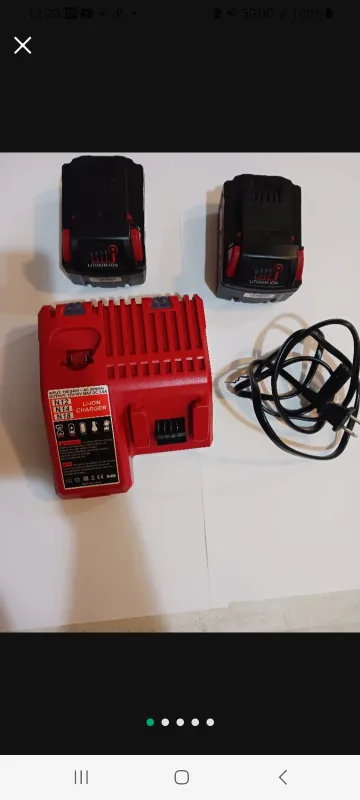 18v Batteries and Charger