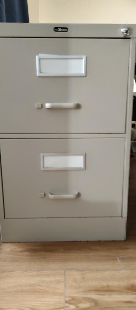 Two Drawer Lateral File Cabinet