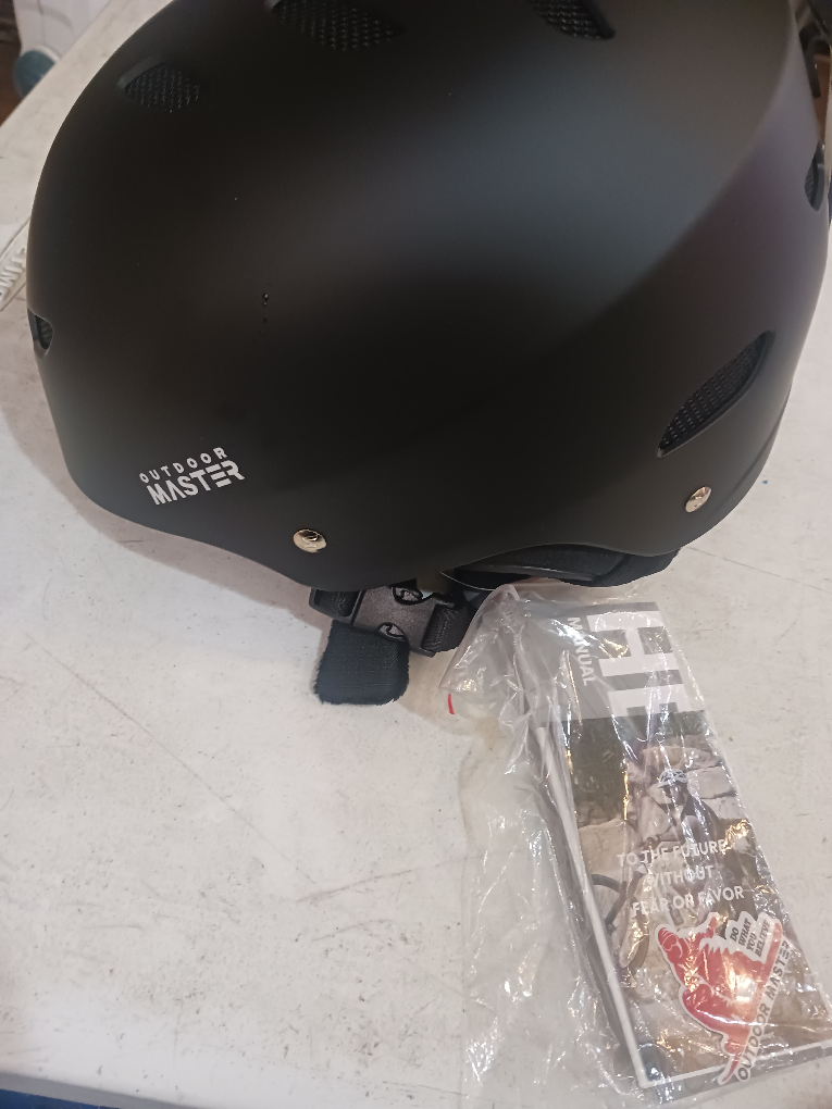 Outdoor Master Snowboard Ski Helmet Black
