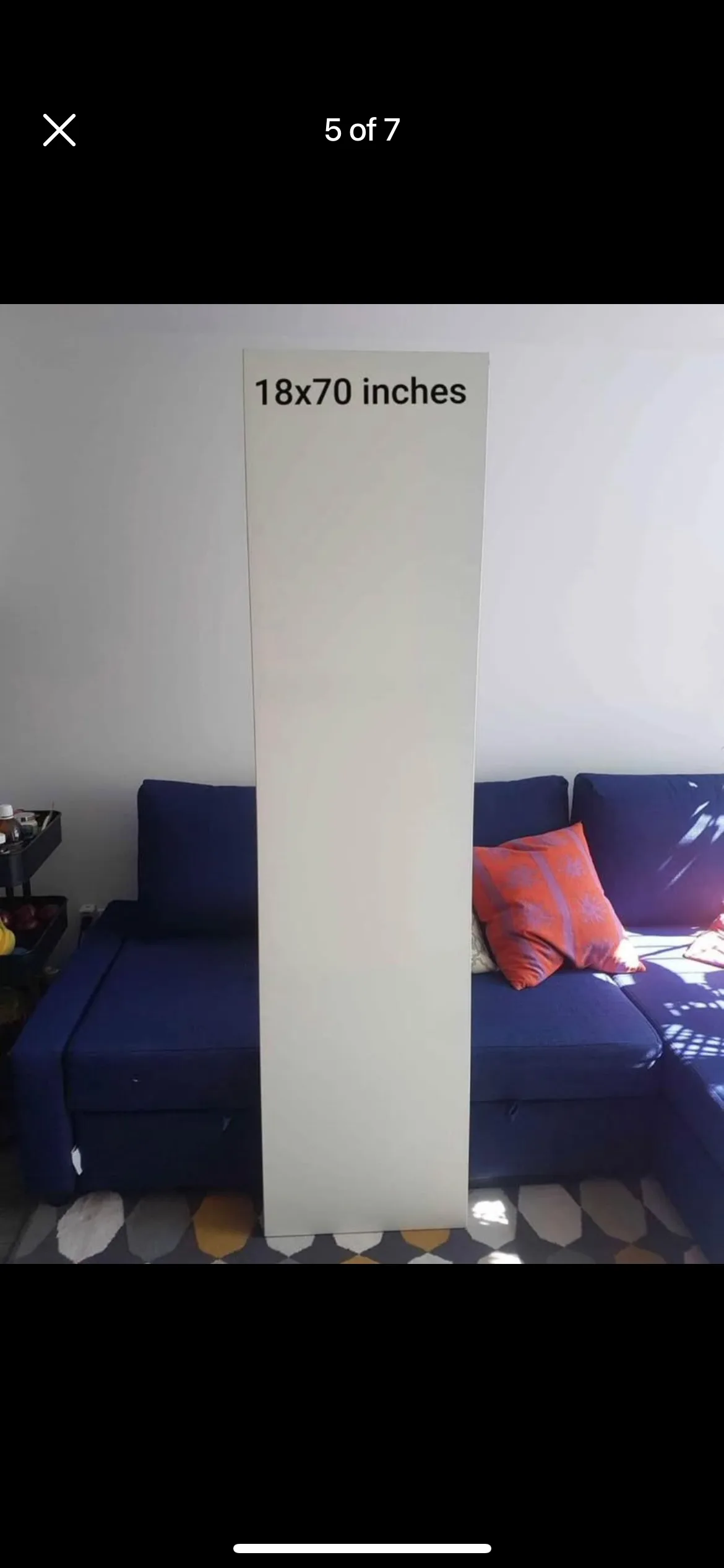 White Gallery canvas for painting different sizes and prices image indicator(7)