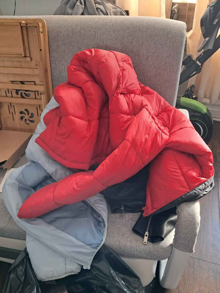Red Puffer Jacket - photo 2