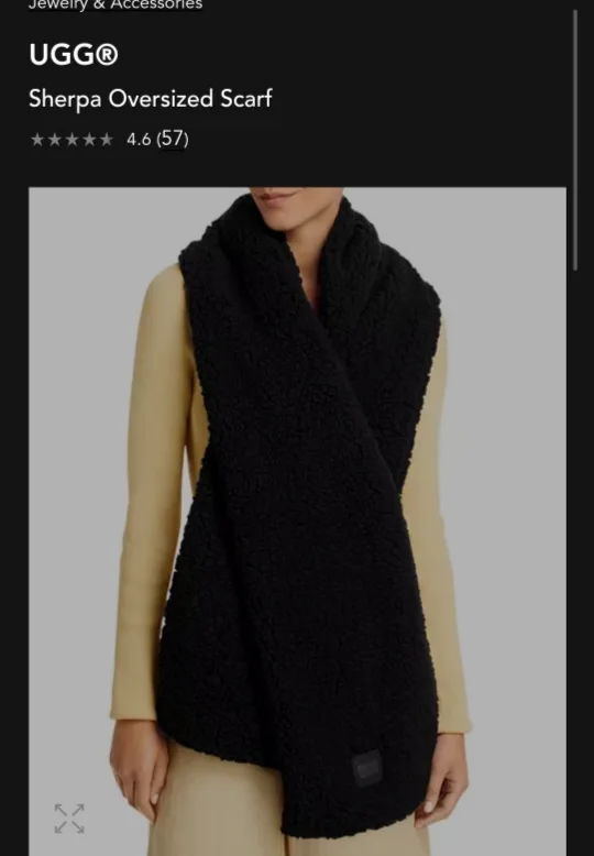 Brand New with Tags Ugg Sherpa Scarf thumbnail