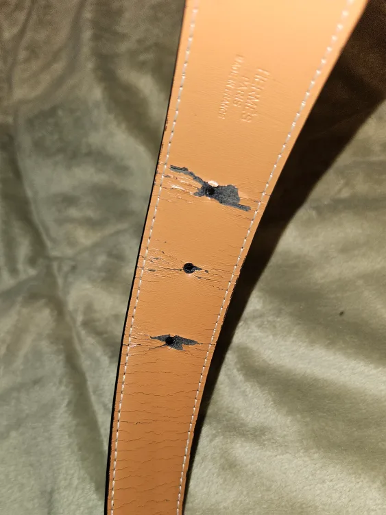Hermes Belt reversible 95 image indicator(5)