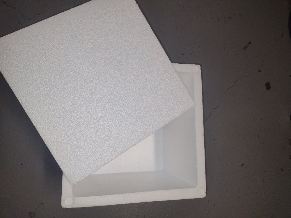 Styrofoam Cooler Box 🧡