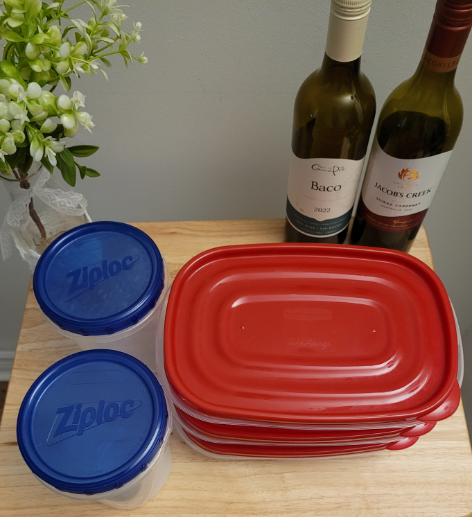 💙Ziploc & ❤️Take Along Food Storage Containers - photo 5