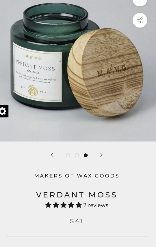 NEW Makers of Wax Goods large candle - photo 5