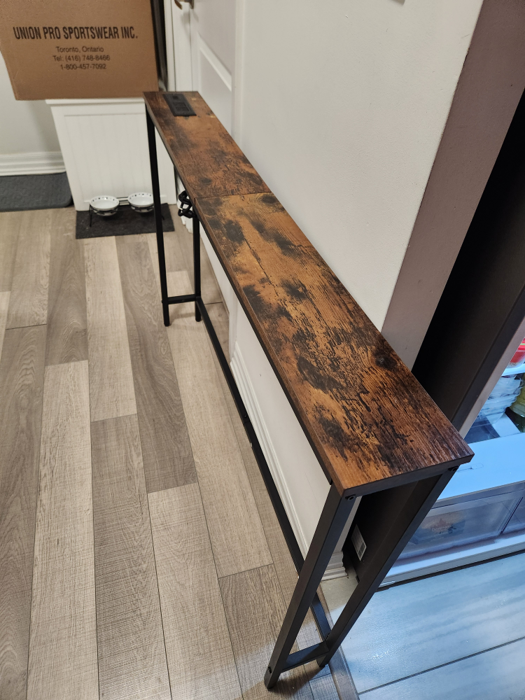Console Table with Built-in Outlets - photo 2