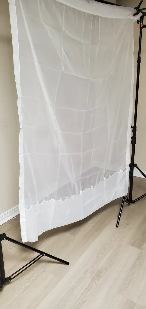 2@ sheer panels with fancy bottom 48"×63" thumbnail