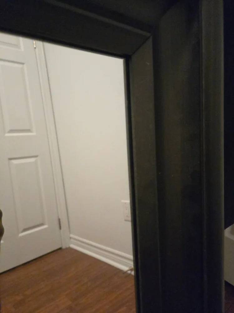 Ikea Black Framed Mirror image indicator(5)