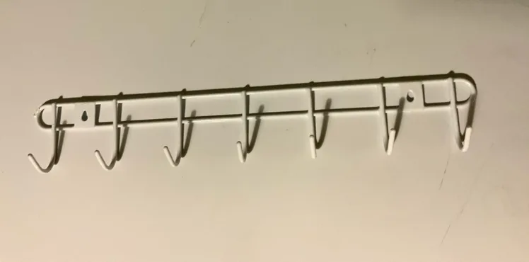 White Hook Rack 🧡 thumbnail