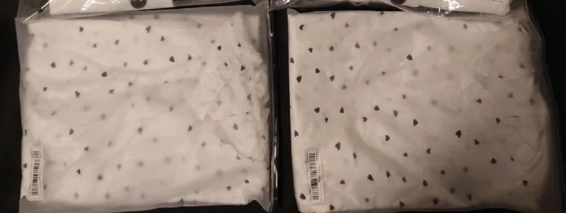 Brand new White Long Sleeve Heart Print Blouse image indicator(3)