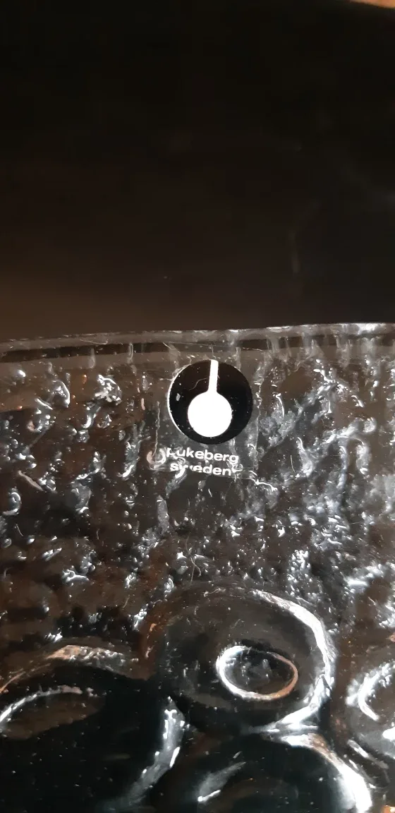 Vintage Swedish Glass Plate image indicator(2)