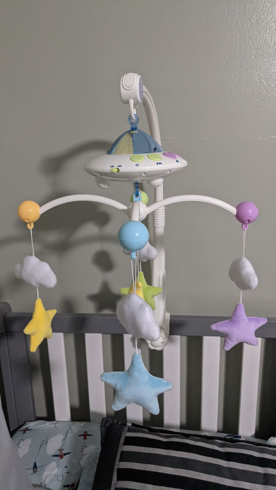 Islamic Baby Crib Mobile with Lights - photo 2