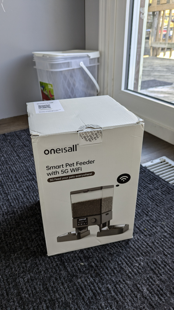Oneisall Smart Pet Feeder with 5G WiFi (new)